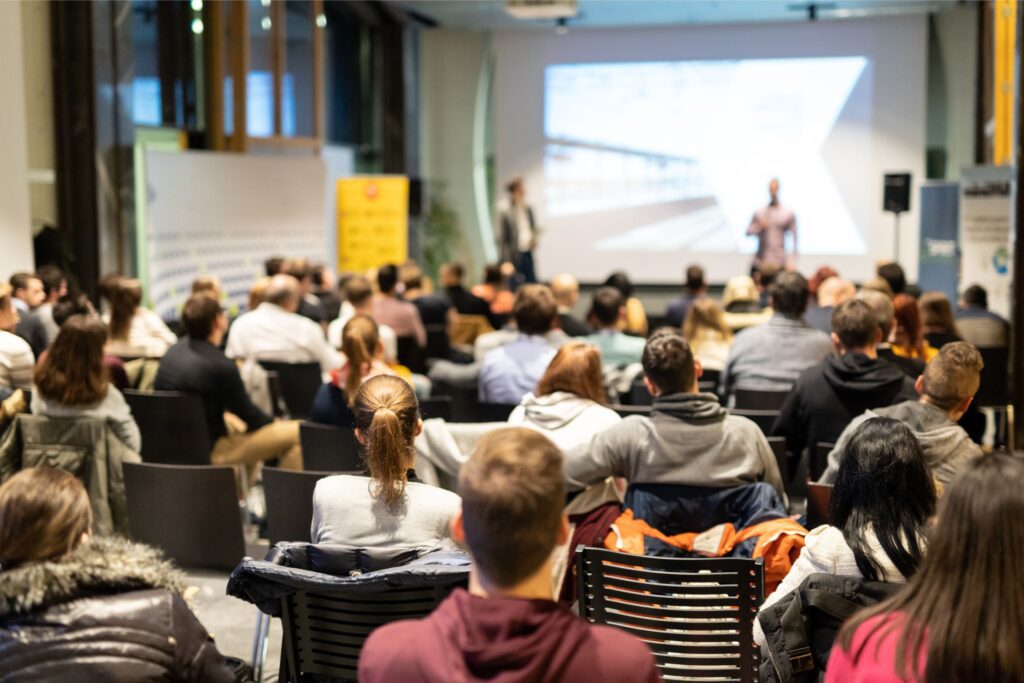 Conference services and organization of events